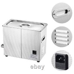 Stainless Steel 6 L Digital Industry Heated Ultrasonic Cleaner Heater withTimer