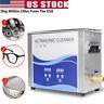 Stainless Steel Ultrasonic Cleaner Liter Heated Heater withTimer Machine 2L-30L US