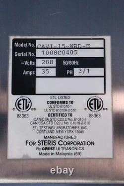 Steris Caviwave CAVI-15-WRD-E Ultrasonic Cleaner Large Heated Ultrasonic Cleaner