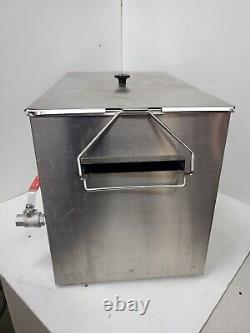 Steris Reliance CRT5A Heated SS Ultrasonic Cleaner 5.25 Gallon with Basket & Degas