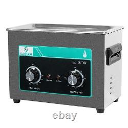 SupRUCCI Ultrasonic Cleaner 4.5L 180W Sonic Parts Cleaner Machine with Heat