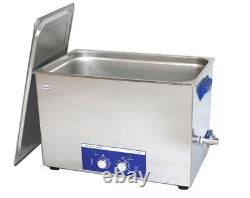 Timer Heated Industrial Ultrasonic 28L Cleaner for Parts Material Clean DR-MH280