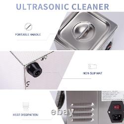 Ultrasonic Cleaner 2L SUS304 with Digital Timer&Heater 40Khz Ultrasonic Jewelry