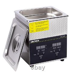 Ultrasonic Cleaner 2L SUS304 with Digital Timer&Heater 40Khz Ultrasonic Jewelry