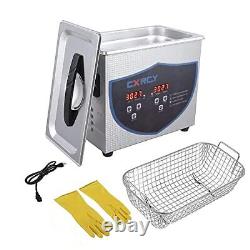 Ultrasonic Cleaner 3.2L Professional Heated Cleaner Machine with Timer