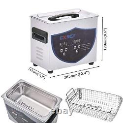 Ultrasonic Cleaner 3.2L Professional Heated Cleaner Machine with Timer