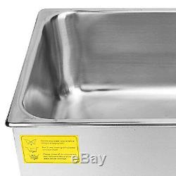 Ultrasonic Cleaner 30 L Liter Stainless Steel Industry Heated Bracket with Timer