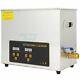 Ultrasonic Cleaner 300W Heated Parts Cleaner 6L for Small Carburetors Injectors