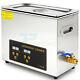 Ultrasonic Cleaner 300W Heated Parts Cleaner 6L for Small Carburetors Injectors