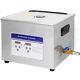 Ultrasonic Cleaner 360W Heated Parts Cleaner 15L for Small Carburetors Injectors