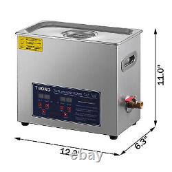 Ultrasonic Cleaner 3L/6/10/15/22L/30L Cleaning Equipment Industry Heated withTimer