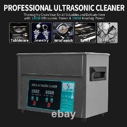 Ultrasonic Cleaner 4.5L High Power 180w Ultrasonic Parts Cleaner with Heate