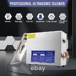 Ultrasonic Cleaner, 6L Heated Ultrasonic Parts Cleaner, Industrial Ultrasonic