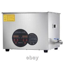 Ultrasonic Cleaner 960W 15 L Stainless Steel Industry Heated with Digital timer