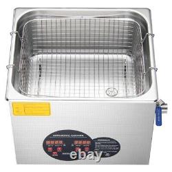 Ultrasonic Cleaner 960W 15 L Stainless Steel Industry Heated with Digital timer