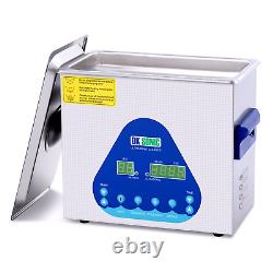 Ultrasonic Cleaner Cleaning Equipment Industry Heated with Timer & Basket 3L, 110V
