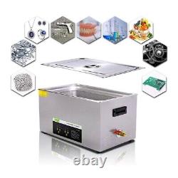 Ultrasonic Cleaner, ONEZILI Industrial 30L Large Heated 600W Carburetor