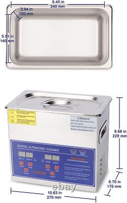 Ultrasonic Cleaner, Professional All-Purpose Stainless Steel Ultrasonic Cleaner