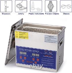 Ultrasonic Cleaner, Professional All-Purpose Stainless Steel Ultrasonic Cleaner