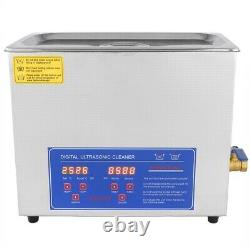 Ultrasonic Cleaner Stainless Steel 6L Industry Heated Heater with Timer Power