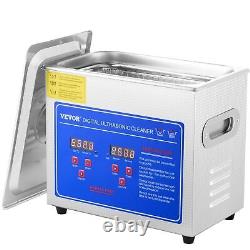 Ultrasonic Cleaner with Digital Timer & Heater Heated Cleaning Machine