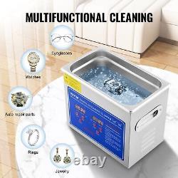 Ultrasonic Cleaner with Digital Timer & Heater Heated Cleaning Machine