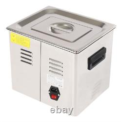 Ultrasonic Washing Machine Heating Cleaning Equipment Adjustable Temp 10L/22L
