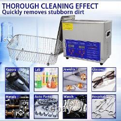 Ultrasonic cleaning machine, 3Lwith Digital Timer and Heater, Ultrasonic cleaner