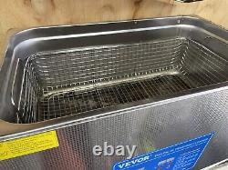 Used 30L Ultrasonic Cleaner Stainless Steel Industry Heated Heater withTimer