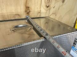 Used 30L Ultrasonic Cleaner Stainless Steel Industry Heated Heater withTimer
