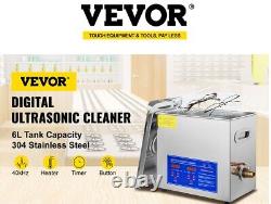 VEVOR 15L Ultrasonic Cleaner Machine JPS-60ACSBQXJ0001V1