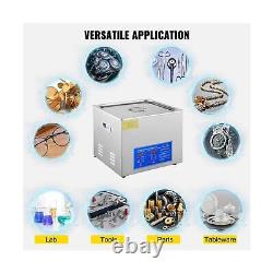 VEVOR 15L Ultrasonic Cleaner with Digital Timer&Heater Professional Ultrasoni