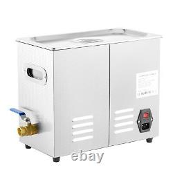 VEVOR 2-30L Ultrasonic Cleaner Cleaning Equipment Liter Industry Heated With Timer