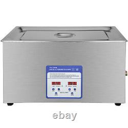 VEVOR 30L Ultrasonic Cleaner 316 Stainless Steel Jewelry Cleaner Heated with Timer