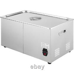 VEVOR 30L Ultrasonic Cleaner with Heater Timer 1100W Jewelry Stainless Steel