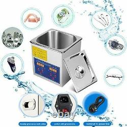 VEVOR 6L Ultrasonic Cleaner Stainless Steel Industry Heated Heater with Timer