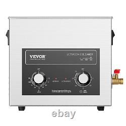 VEVOR 6L Ultrasonic Cleaner with Heater Timer & Basket, Tool