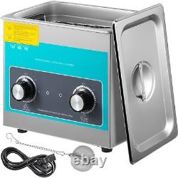 VEVOR Knob Ultrasonic Cleaner 3L 40kHz Ultrasonic Cleaning Machine Knob Control