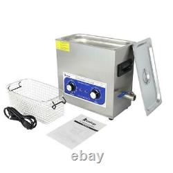 ZOKOP 6L Ultrasonic Cleaner Stainless Steel Industry Heated Heater Timer Control